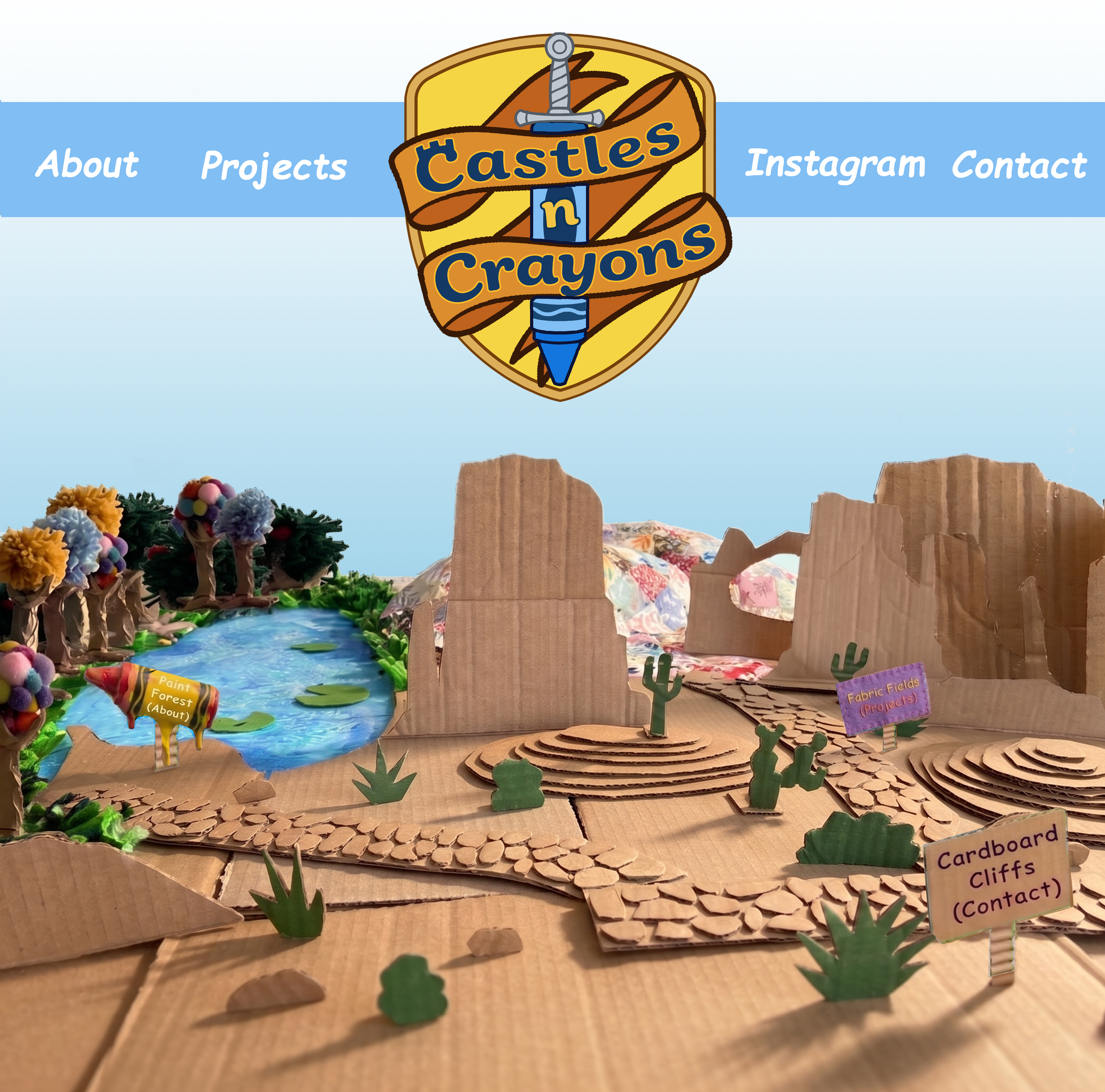 Cardboard Cliffs — Contact